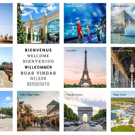 Danube4 Floor 6-8pers Disneyland Serris